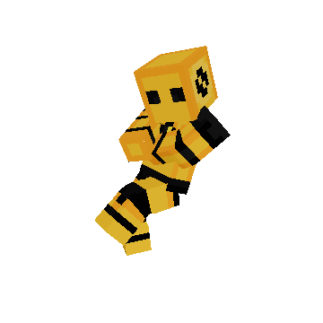 Pointing-Lay - Minecraft pose by 16hfp | Perfect for thumbnails and renders