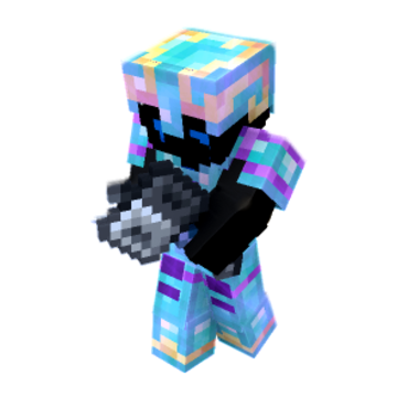 Discovering the MACE (Walking) - Minecraft pose by rivlooo | Perfect for thumbnails and renders