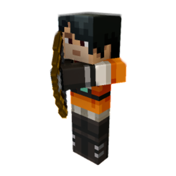 Aiming Bow Sideways - Minecraft pose by minecraftofficial | Perfect for thumbnails and renders