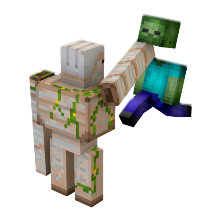 Death golem minecraft pose by odin