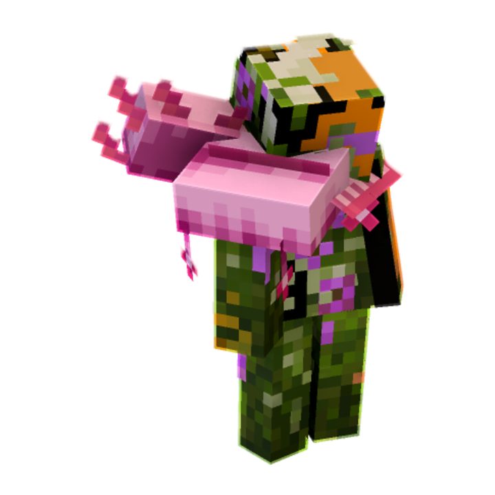 my best friend - Minecraft pose by lushleaff | Perfect for thumbnails and renders