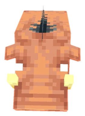 Minecraft Hoglin PNG, front