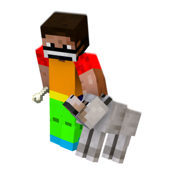 dog.....what minecraft pose by adrezer