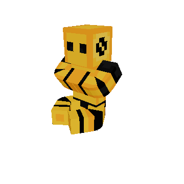 Meditation - Minecraft pose by ironwolfx | Perfect for thumbnails and renders