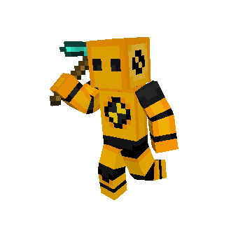 Pose Mine 1 - Minecraft pose by bonnybu | Perfect for thumbnails and renders
