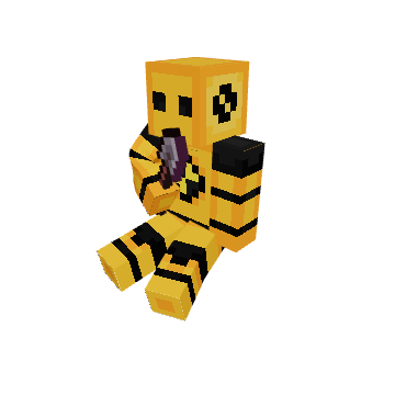 Using a microphone while sitting minecraft pose by joannathehero