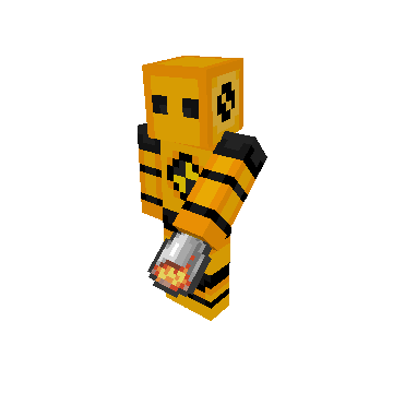 Holding TNT minecraft pose by enemystanceyt
