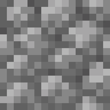 Minecraft Cobblestone PNG, flat texture