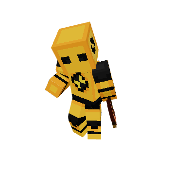 Sword at the Ready - Minecraft pose by 5unny | Perfect for thumbnails and renders