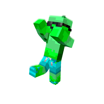 falling - Minecraft pose by Bento Guimarães Vital | Perfect for thumbnails and renders