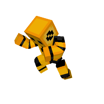 Punching Mid-Air - Minecraft pose by ItzSolaceMC | Perfect for thumbnails and renders
