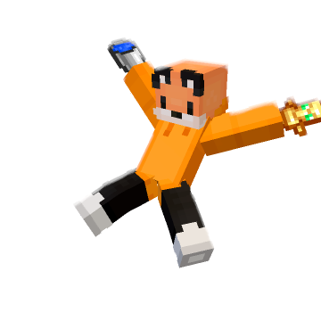 water drop - Minecraft pose by w1sh_yt | Perfect for thumbnails and renders