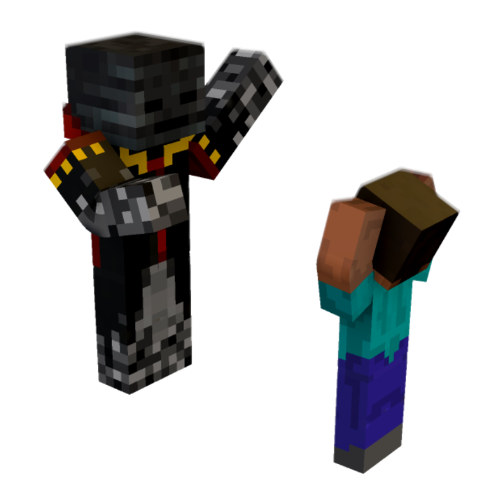WOOOOOOOW minecraft pose by odin