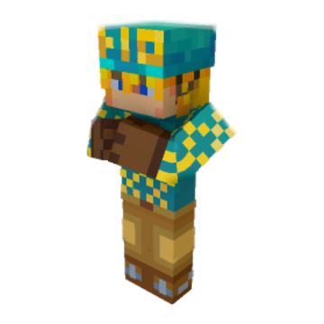 作揖 - Minecraft pose by moon_knight | Perfect for thumbnails and renders