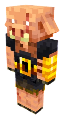 Minecraft Piglin Brute PNG