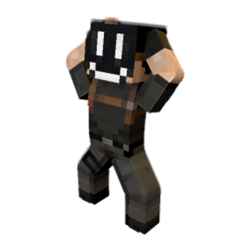 sorprendido minecraft pose by pansh23