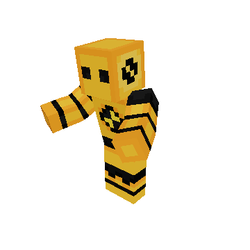 Counter Lean - Minecraft pose by piercethrough | Perfect for thumbnails and renders