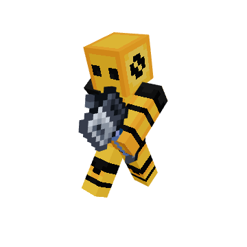 mace attack - Minecraft pose by blaze_12123 | Perfect for thumbnails and renders