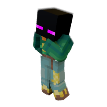 Curious - Minecraft pose by Aleksandra Kozakiewicz | Perfect for thumbnails and renders