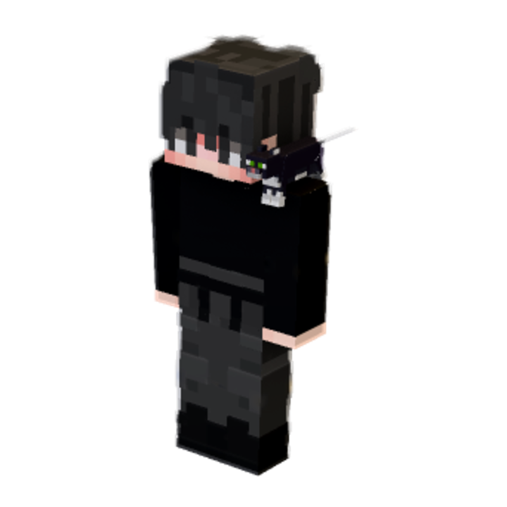 pet cat گورباا - Minecraft pose by wortex | Perfect for thumbnails and renders