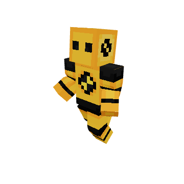 The roaring knight charging pose - Minecraft pose by ga5st3r980 | Perfect for thumbnails and renders