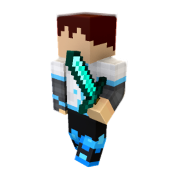 یزز minecraft pose by Hossein Sajjadi