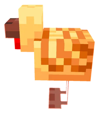 Minecraft Warm Chicken PNG, side