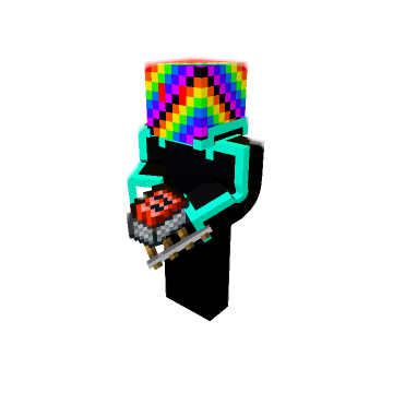 TNT Minecraft with a rail minecraft pose by aviandinosaur