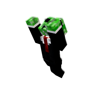hanging minecraft pose by elioutt_ytb