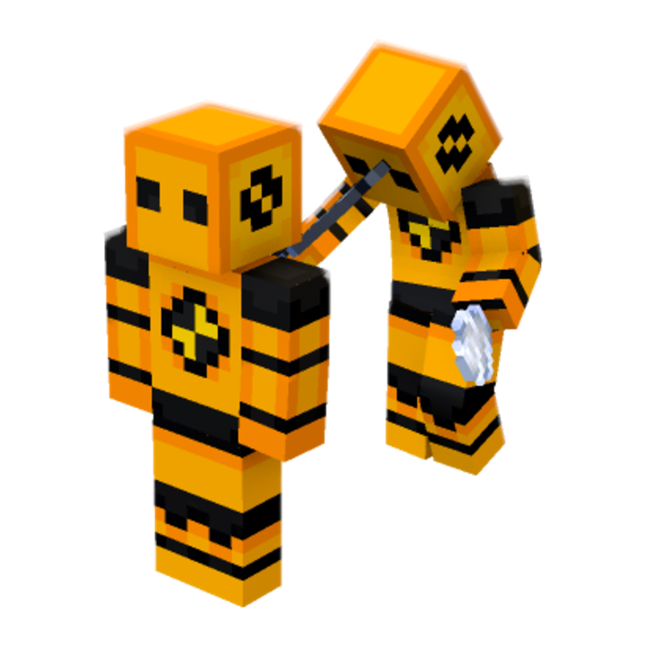 macing - Minecraft pose by Clyde | Perfect for thumbnails and renders