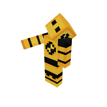 Leaning Greet - Minecraft pose by khab | Perfect for thumbnails and renders