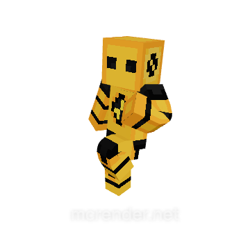 Kicking Knee Up - Minecraft pose by venussakura | Perfect for thumbnails and renders