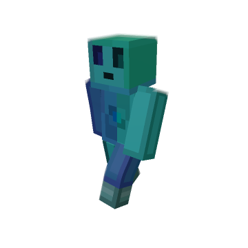 walking - Minecraft pose by selrahc33 | Perfect for thumbnails and renders