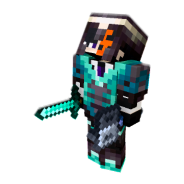 Darkness - Minecraft pose by realdarkness11 | Perfect for thumbnails and renders