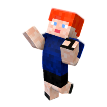 help again - Minecraft pose by rordan | Perfect for thumbnails and renders