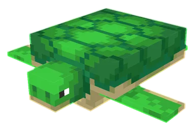 Minecraft Turtle PNG