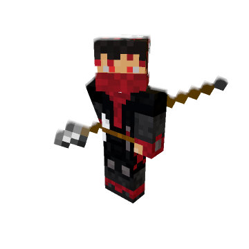 Spear Aura - Minecraft pose by mr_aura_himself | Perfect for thumbnails and renders