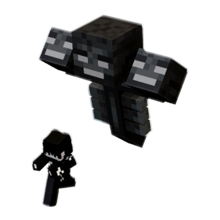 jet black - Minecraft pose by lolzzzzzzz | Perfect for thumbnails and renders