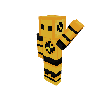 up point - Minecraft pose by raccoony | Perfect for thumbnails and renders