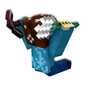 yairrun minecraft pose by assafuny