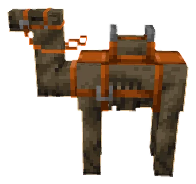 Minecraft Camel Husk PNG, side
