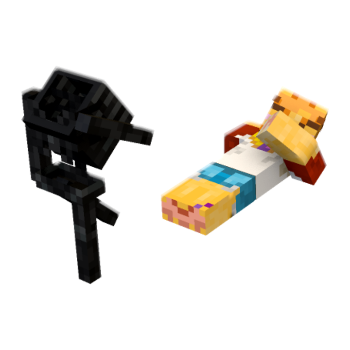 wither minecraft pose by odin