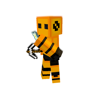 apple minecraft pose by Alicia West