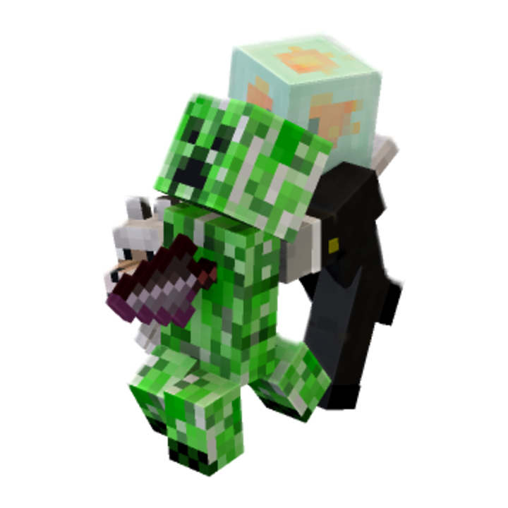 Lunge From Behind - Minecraft pose by luckym3214 | Perfect for thumbnails and renders