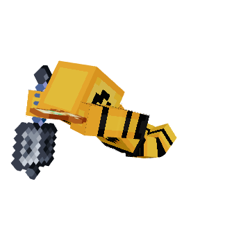Bee Zooming Through Air minecraft pose by voxyyyfr