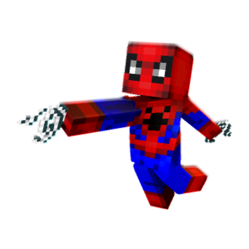 spider-man - Minecraft pose by oopp | Perfect for thumbnails and renders