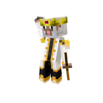 Waving Royal Greeting minecraft pose by Alicia West