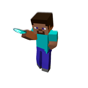 OneTorch Lets Play Thumbnail ep 1 - Minecraft pose by steve24256 | Perfect for thumbnails and renders