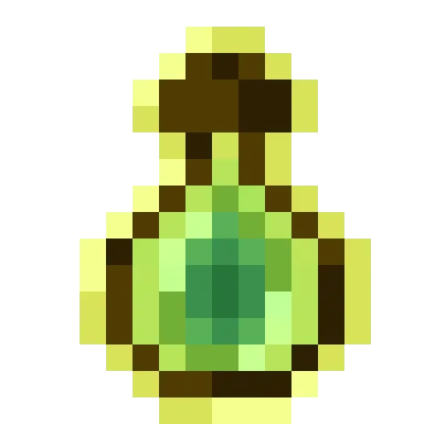 Minecraft Experience Bottle PNG