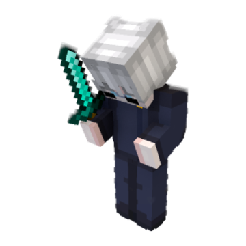 Readying The Blade - Minecraft pose by lolbroo | Perfect for thumbnails and renders